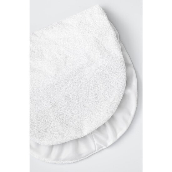 Kadolis Alèse Berceau Imperméable Bouclette Coton Bio Blanc 45x90 cm