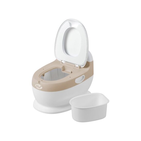 MS Innovaciones Pot Potty Plus Blanc / Beige 18 mois+