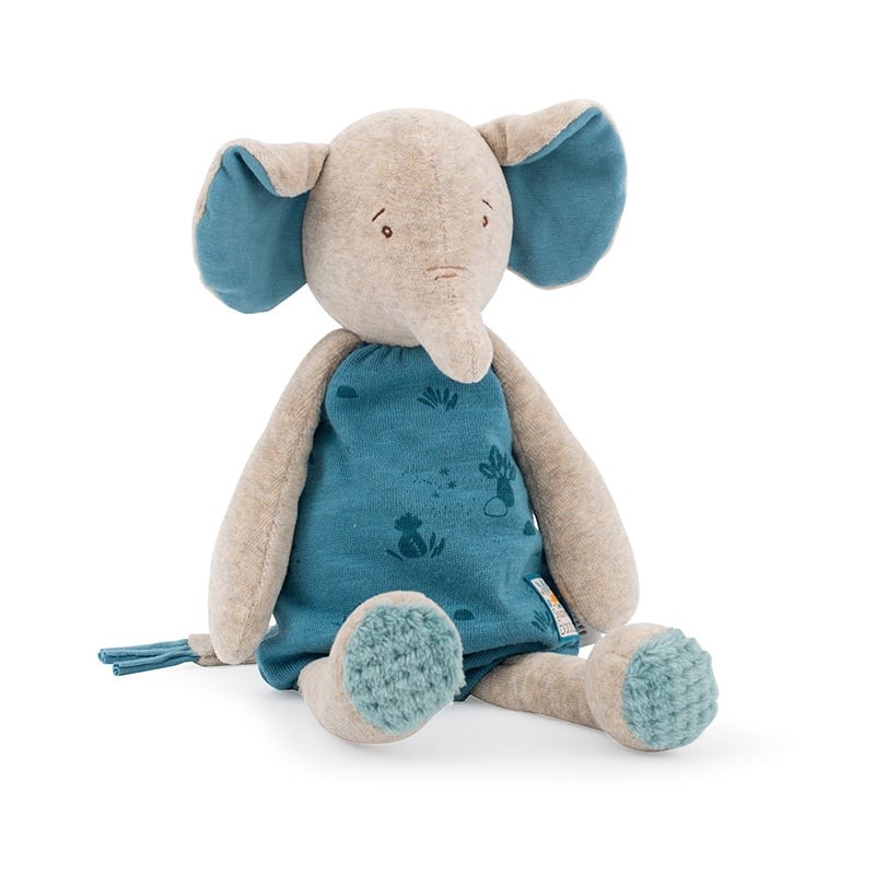 MOULIN ROTY - Poupée éléphant Bergamote Sous mon baobab MULTICOLORE Moulin Roty