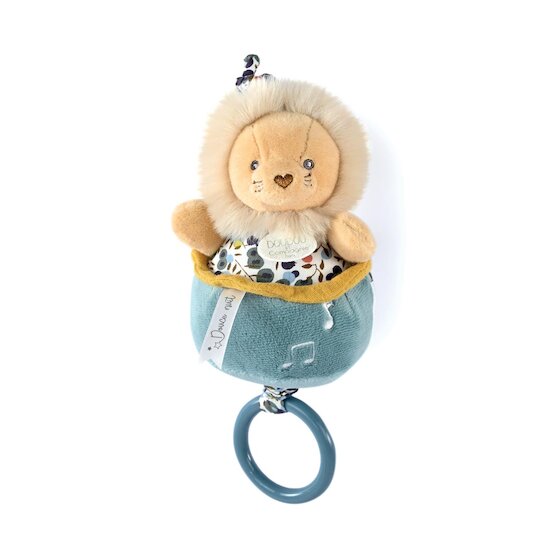 Doudou & Compagnie Boite à musique Boh'Aime Lion 20 cm Doudou & Compagnie Boite à musique Boh'Aime Lion 20 cm