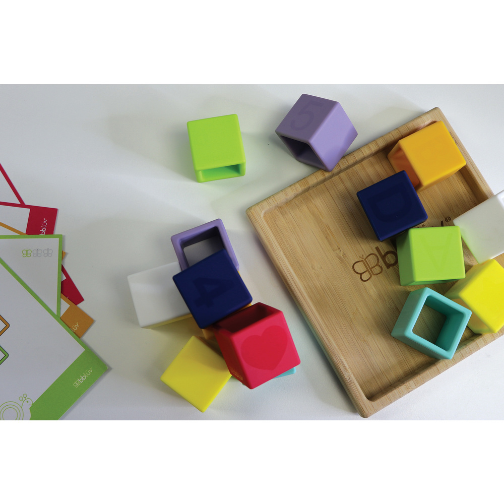 BBLUV - Puzzle en silicone MULTICOLORE BBlüv