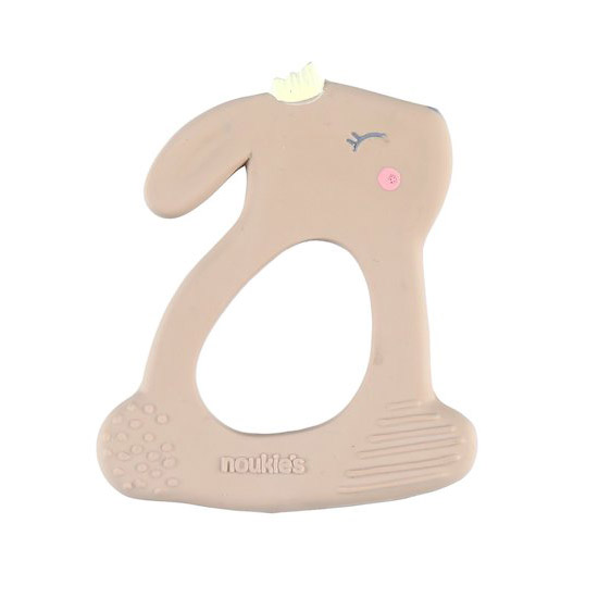 Noukie's - Anneau dentition caoutchouc Mix and Match BEIGE Noukie's