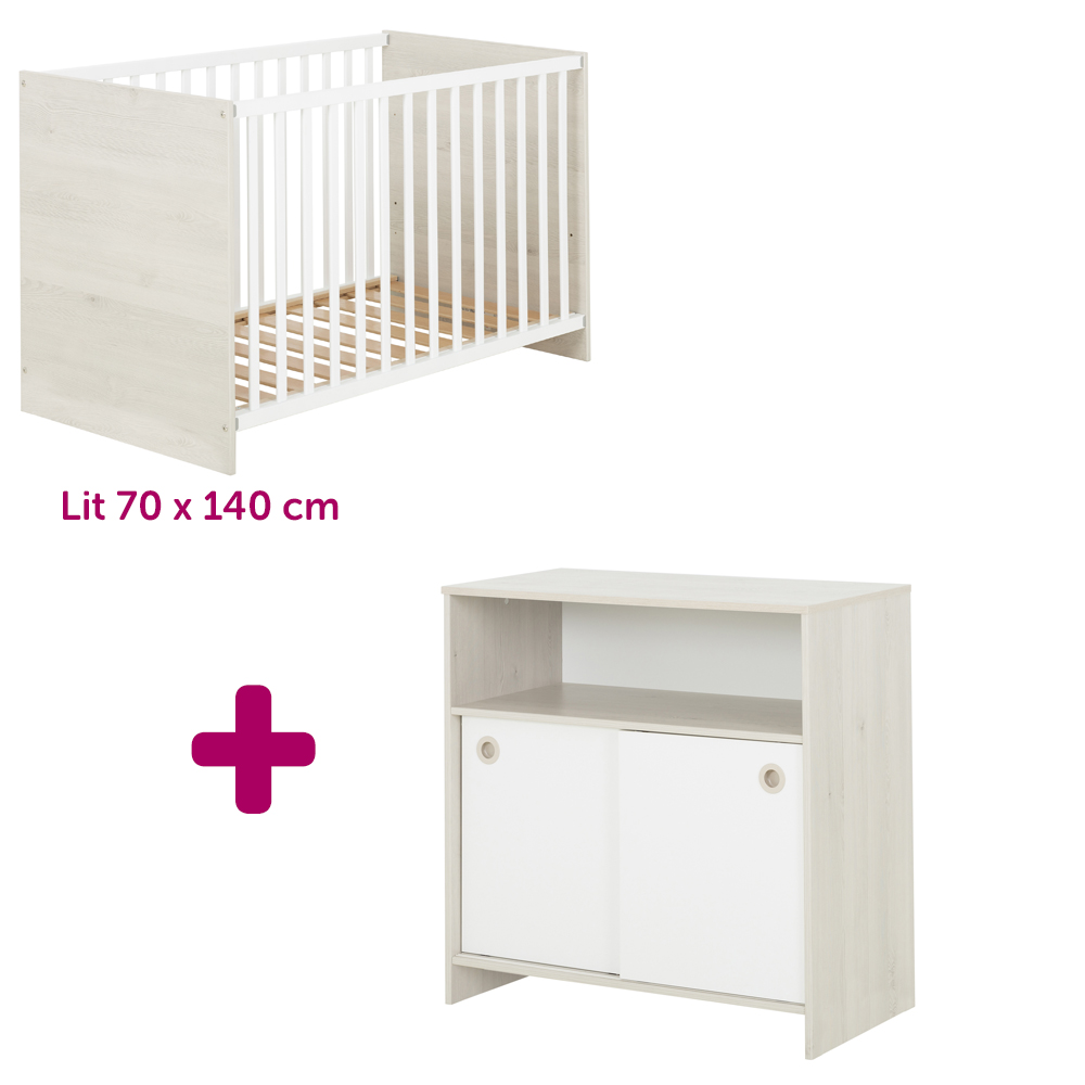 Lit 70x140 Commode Romeo Lit Commode De Bebe Lune Lit 70x140 Commode Romeo Lit Commode De Bebe Lune