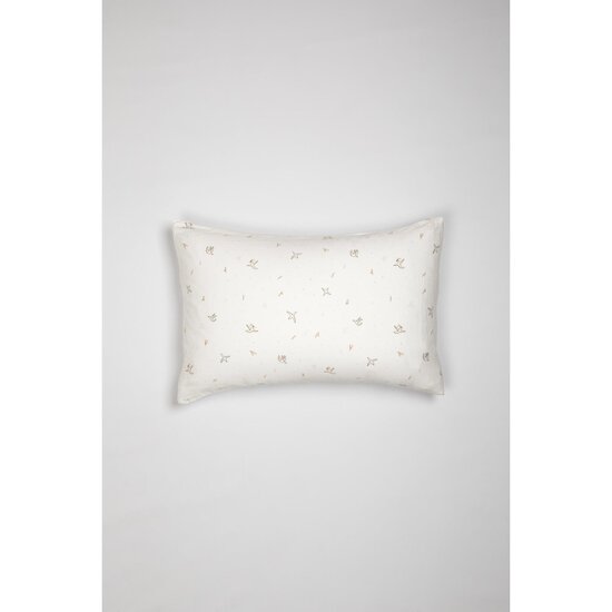 Kadolis Taie d'oreiller Coton Bio L'envolée Multicolore 40x60 cm Kadolis Taie d'oreiller Coton Bio L'envolée Multicolore 40x60 cm