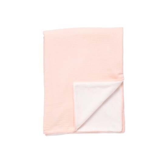 Sauthon Couverture Uni Petale Rose  Sauthon Couverture Uni Petale Rose