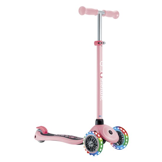 Globber Trottinette primo avec lumière Pastel Pink  