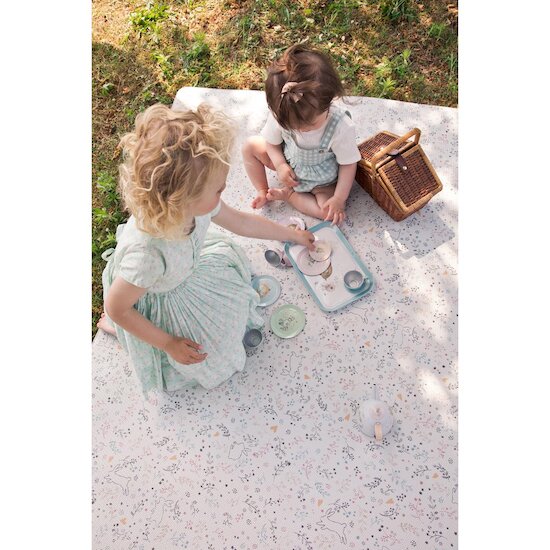 BB&Co Tapis de jeu lavable Petits lapins  100x140 cm BB&Co Tapis de jeu lavable Petits lapins  100x140 cm