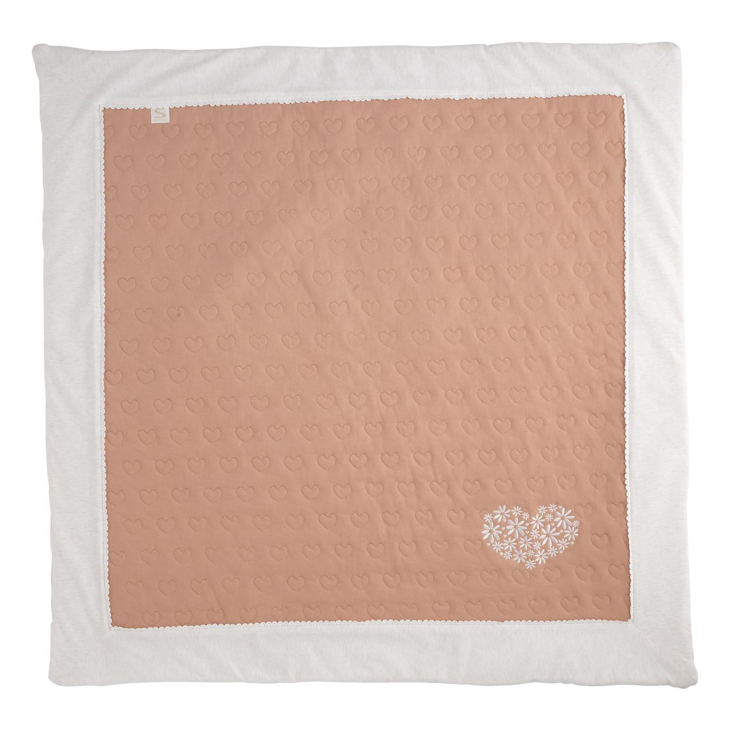 Grand Tapis Petit Coeur ROSE Sauthon