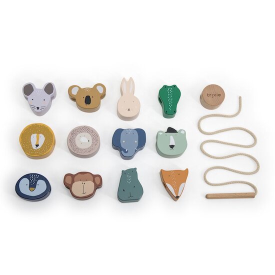 Trixie Perles en bois animaux   Trixie Perles en bois animaux