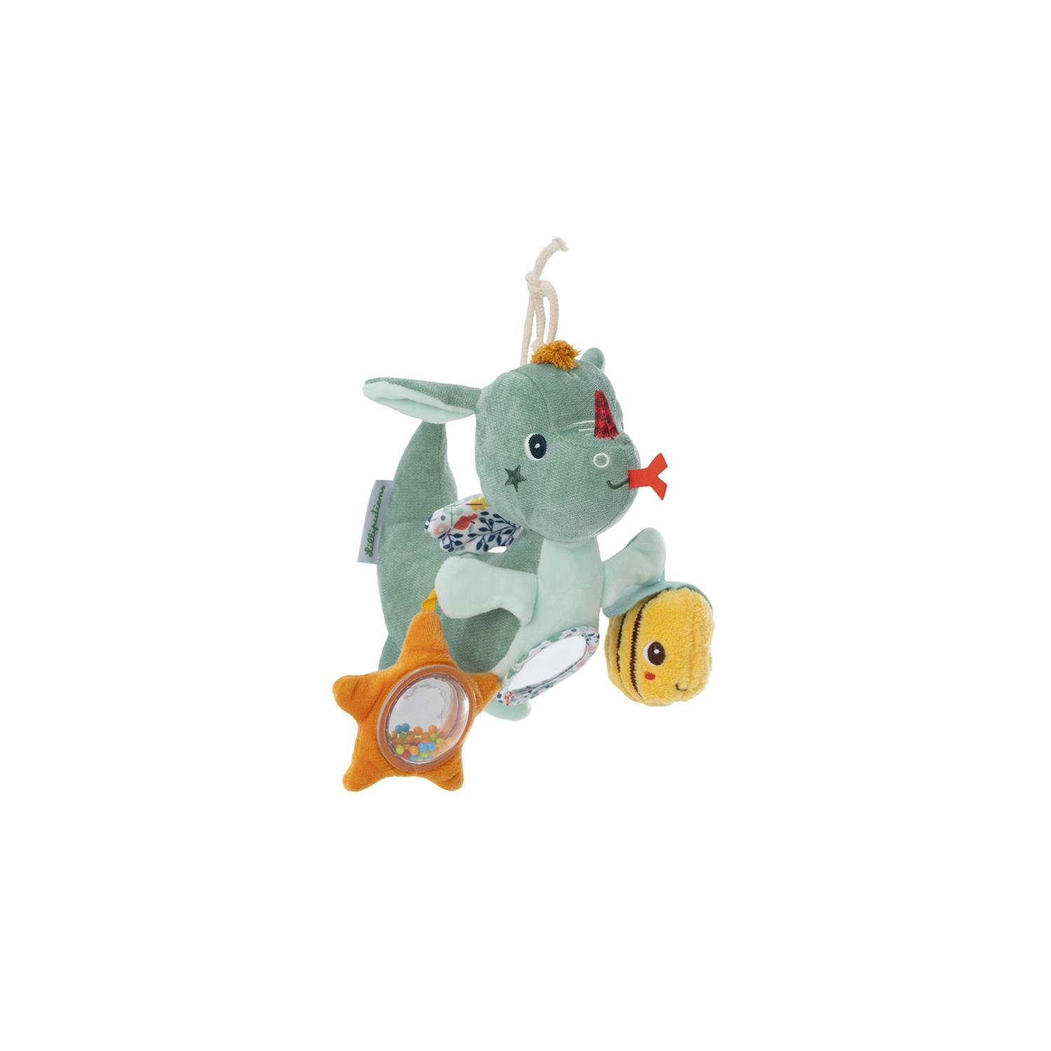 Peluche Acti-nomade Joe VERT Lilliputiens
