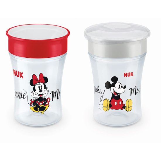 Nuk Magic Cup - 360 silicone - Mickey Minnie  