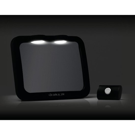 Jané Miroir de securité LED GM Black  Jané Miroir de securité LED GM Black