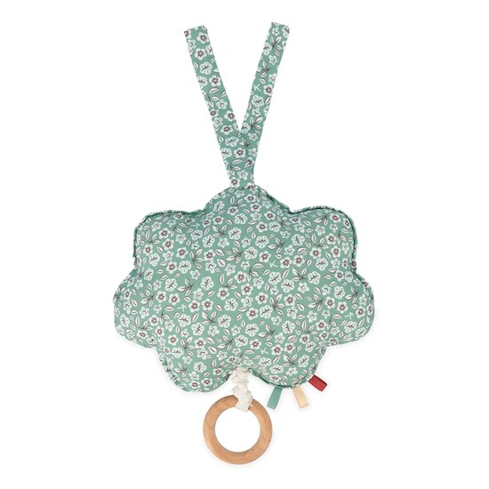 Kaloo Boite à musique tissu une souris verte Vert 