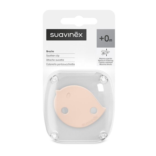 Suavinex Attache-Sucette Chaine Birdies Rose  Suavinex Attache-Sucette Chaine Birdies Rose