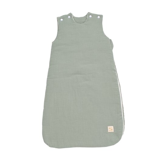 Sauthon Gigoteuse + doudou mouchoir Uni Sauge Vert 0-6 mois Sauthon Gigoteuse + doudou mouchoir Uni Sauge Vert 0-6 mois