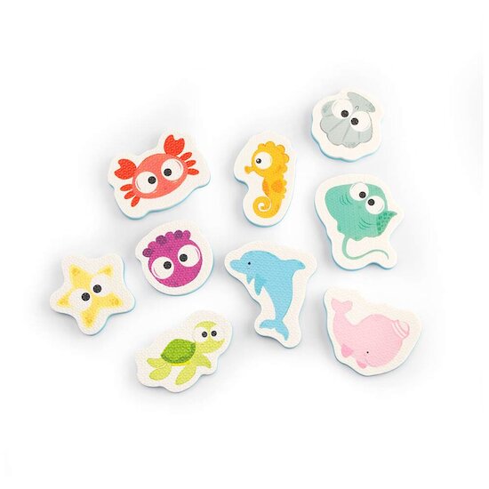 Formula Baby Stickers De Bain En Mousse Marin Multicolore  Formula Baby Stickers De Bain En Mousse Marin Multicolore