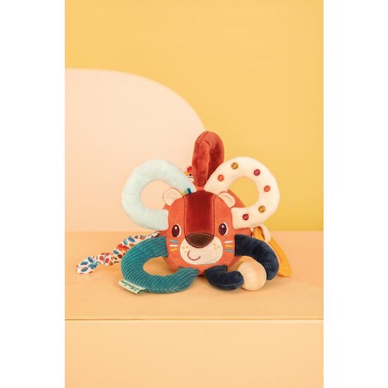Lilliputiens Peluche d'activités Jack Anneaux Multi Activités Multicolore  Lilliputiens Peluche d'activités Jack Anneaux Multi Activités Multicolore