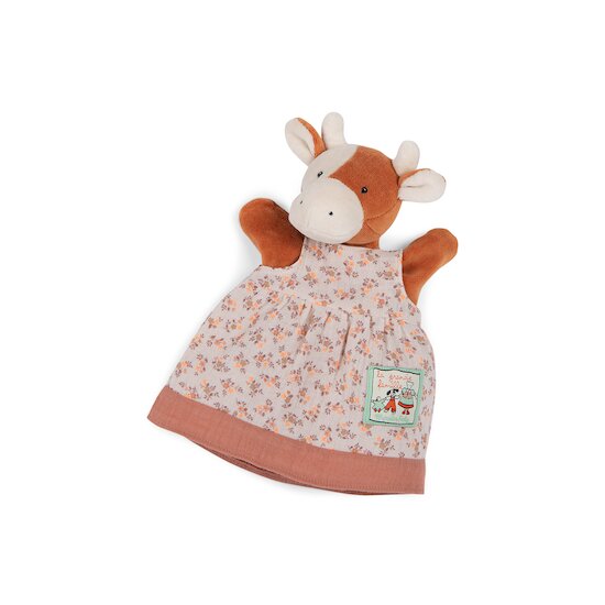 Moulin Roty Marionnette Charlotte la vache Multicolore 26 cm Moulin Roty Marionnette Charlotte la vache Multicolore 26 cm