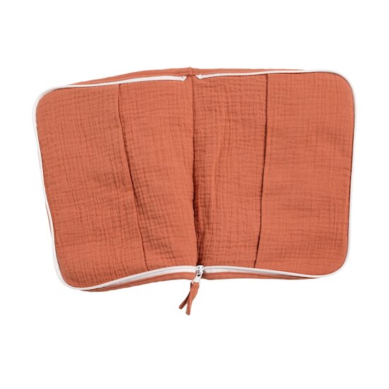 Sauthon Protege carnet de sante Uni Terracotta Rouge 