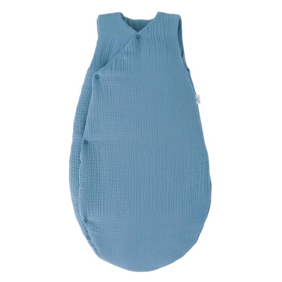 BB&Co Gigoteuse ouatinée kimono gaze Mix & Match Pierre Bleue 