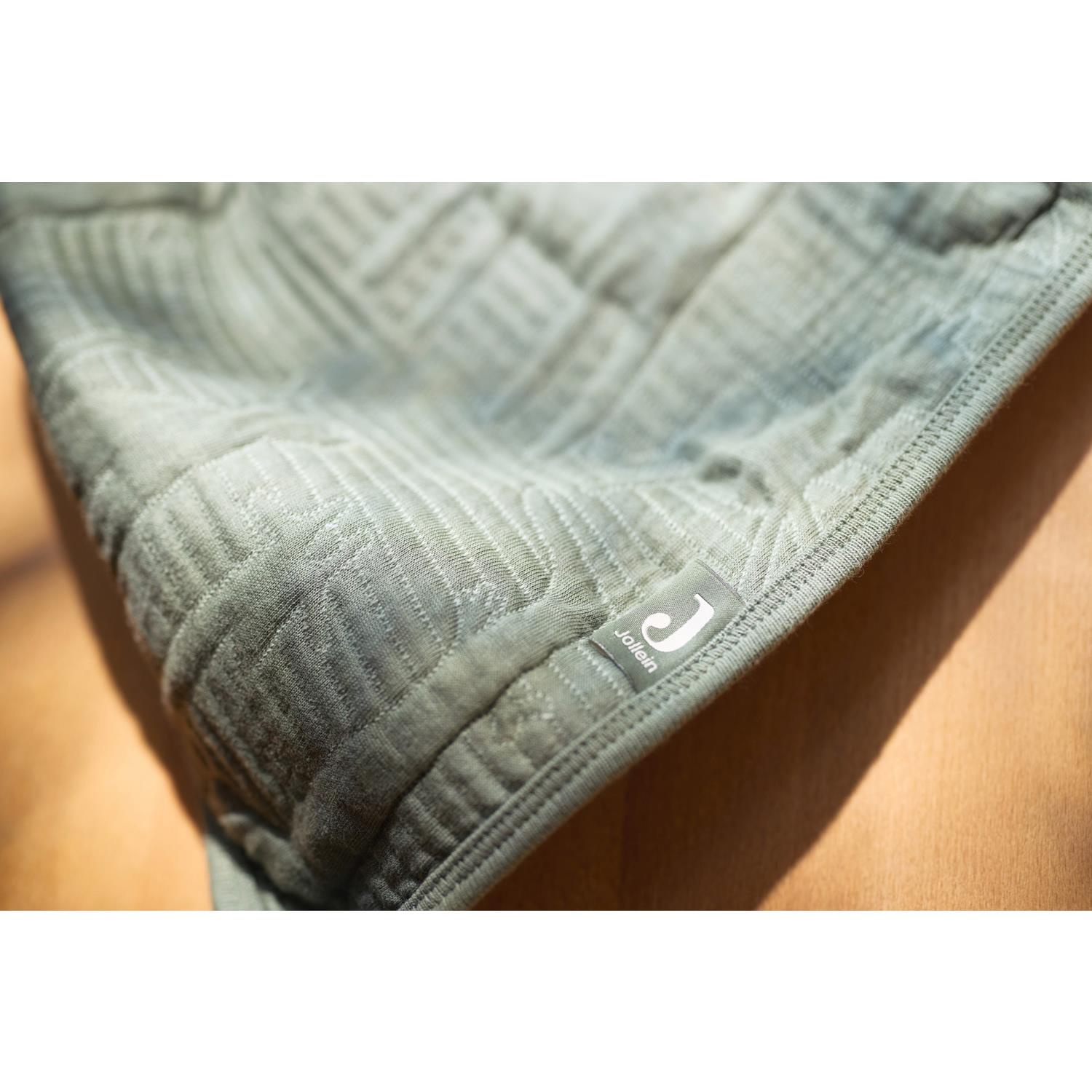 Jollein - Couverture Berceau Jungle Jambo VERT Jollein