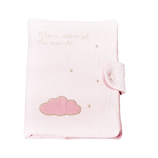 Sauthon Protège carnet de santé Lily rose Rose Poudré - Rose Blush 