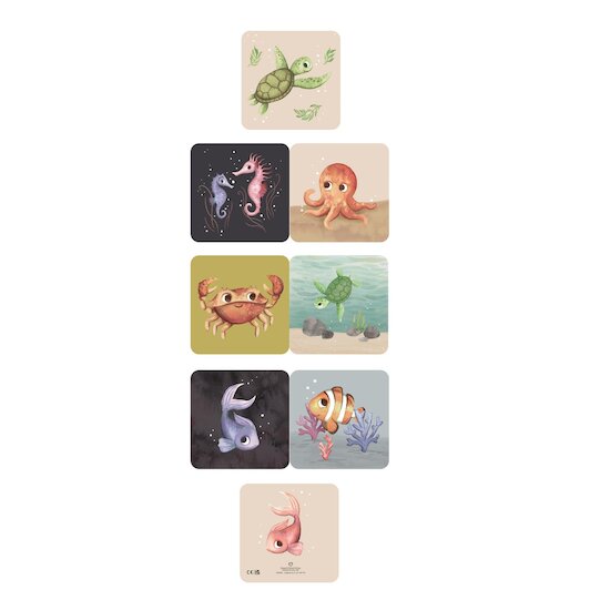 Filibabba Livre de bain Multicolore  Filibabba Livre de bain Multicolore