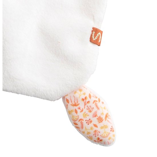 Sauthon Doudou mouchoir Esmee Blanc  Sauthon Doudou mouchoir Esmee Blanc