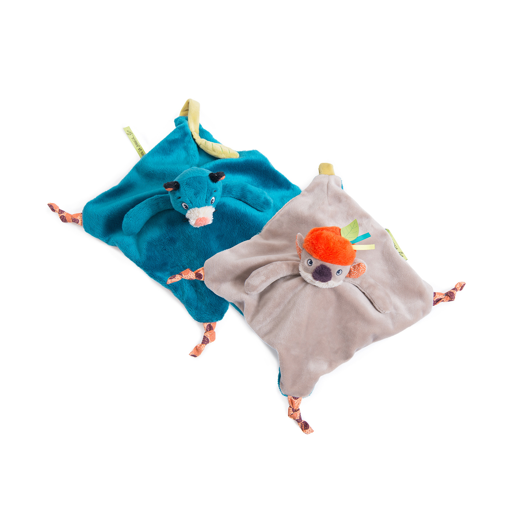 MOULIN ROTY - Doudou cache-cache koala et panthère Dans la jungle MULTICOLORE Moulin Roty