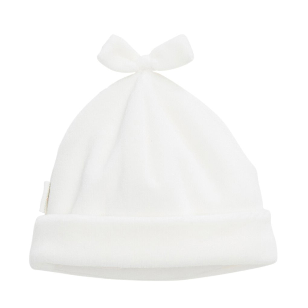 P’tit bisou - Bonnet Mon Trousseau Chaton BLANC P’tit bisou