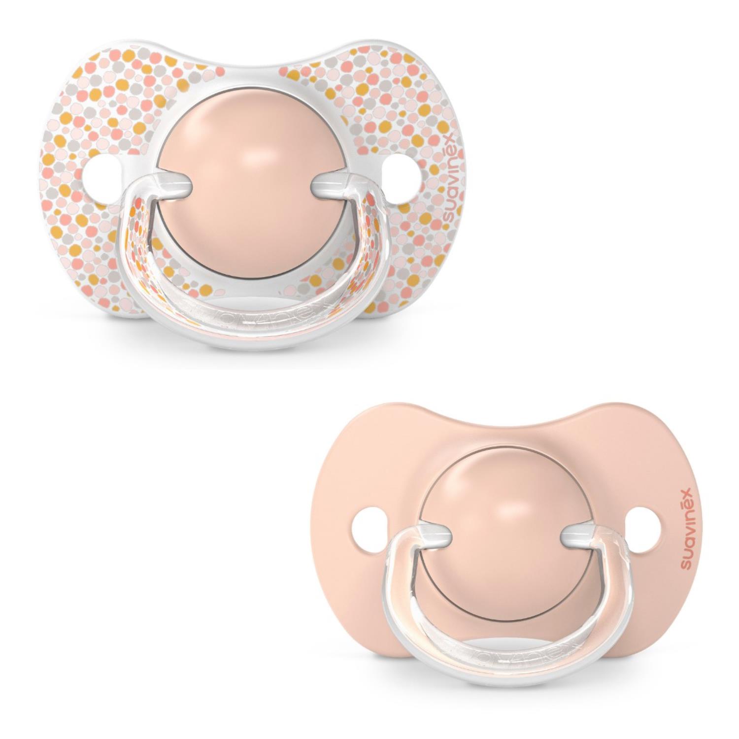Suavinex - Lot de 2 sucettes symetrique Dreams ROSE Suavinex