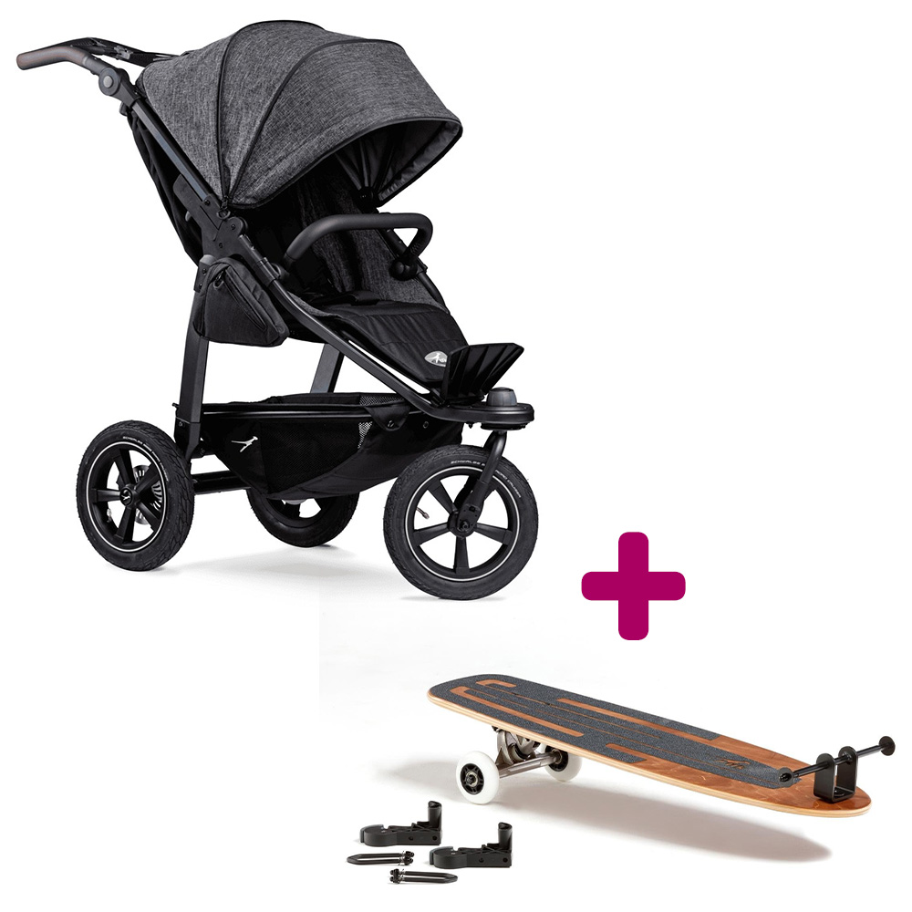 TFK - Poussette Mono 2 version sport + planche Mamaboard  TFK