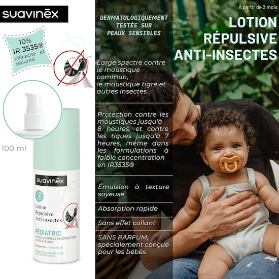 Suavinex Lotion répulsive   Suavinex Lotion répulsive