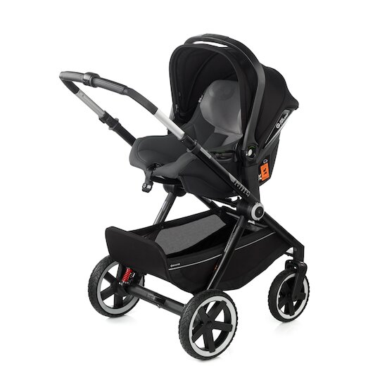 Jané Trio Poussette Crosslight 3 avec nacelle promenade pliable Sweet + coque IKoos Cloud 