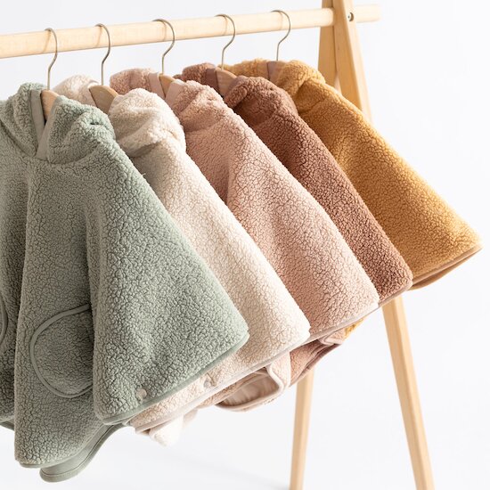 Bemini Poncho teddy outside Ficelle 24 9-36 mois Bemini Poncho teddy outside Ficelle 24 9-36 mois