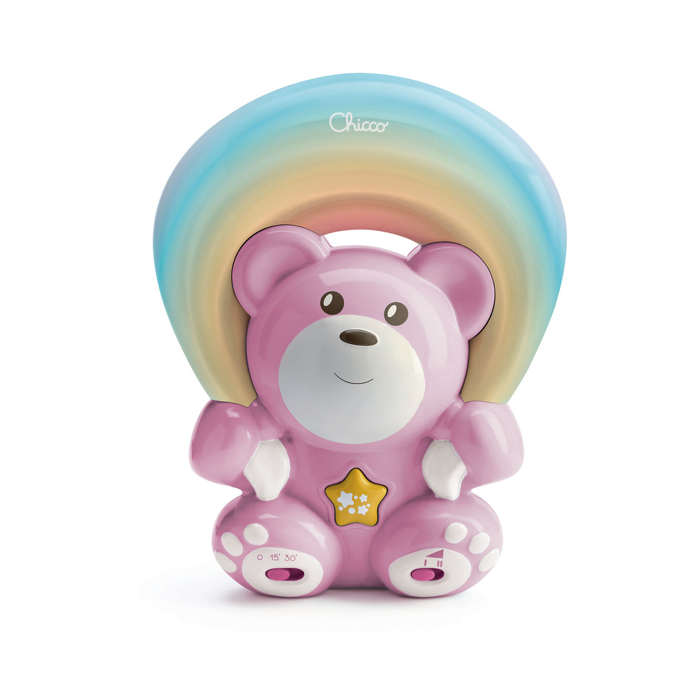 L'Ourson Arc-en-ciel ROSE Chicco