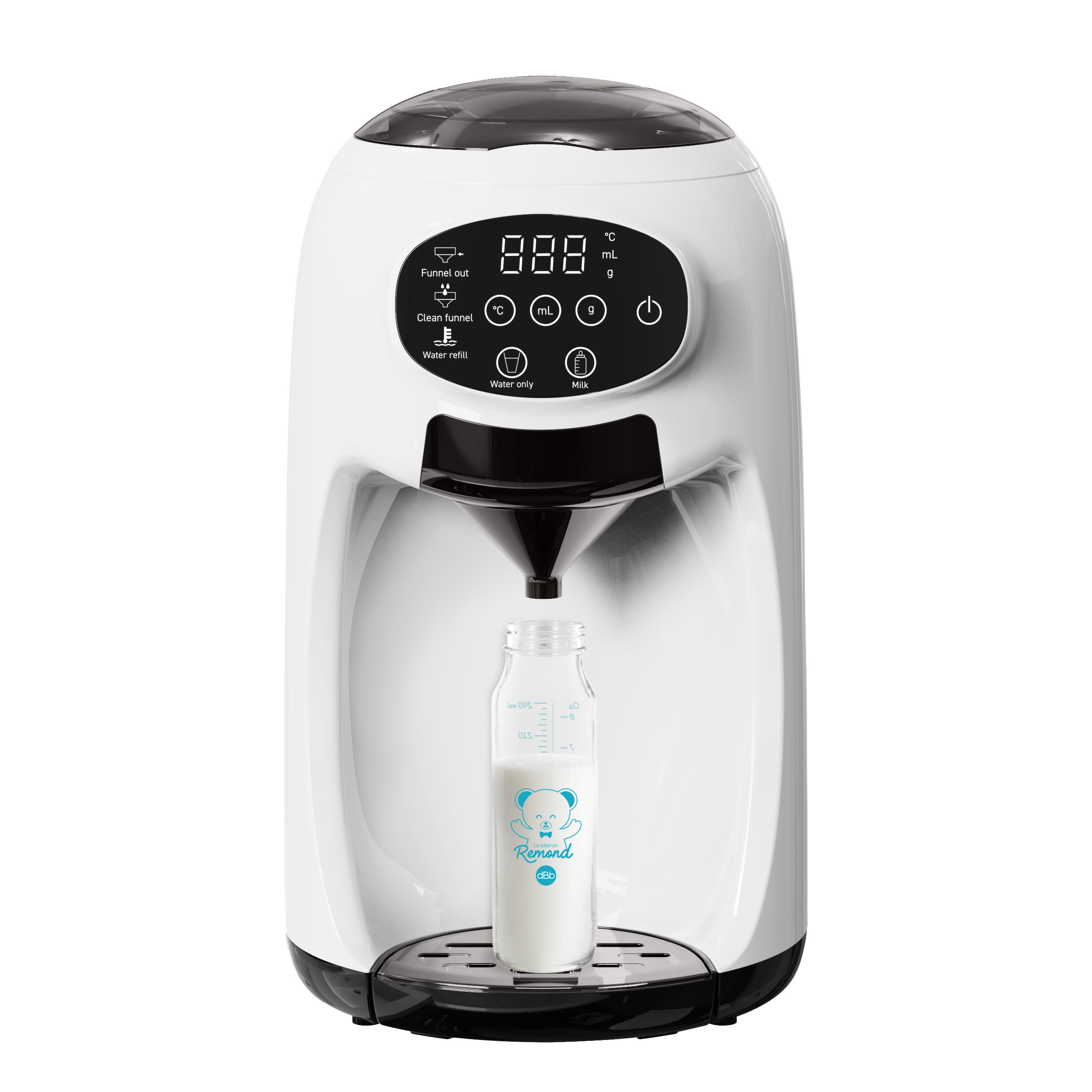 dBb Remond - Préparateur de biberon Bib & Hop NOIR dBb Remond