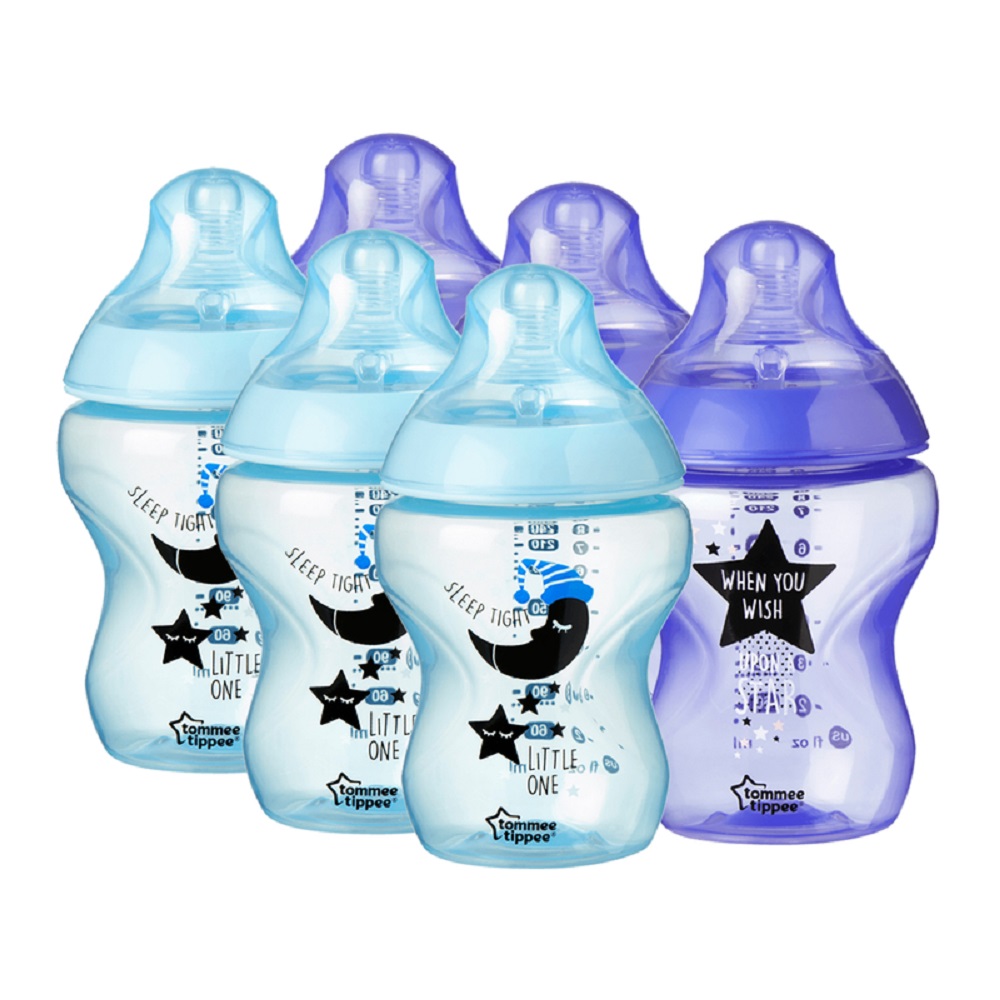 Biberon Closer to Nature x 6 BLEU Tommee Tippee