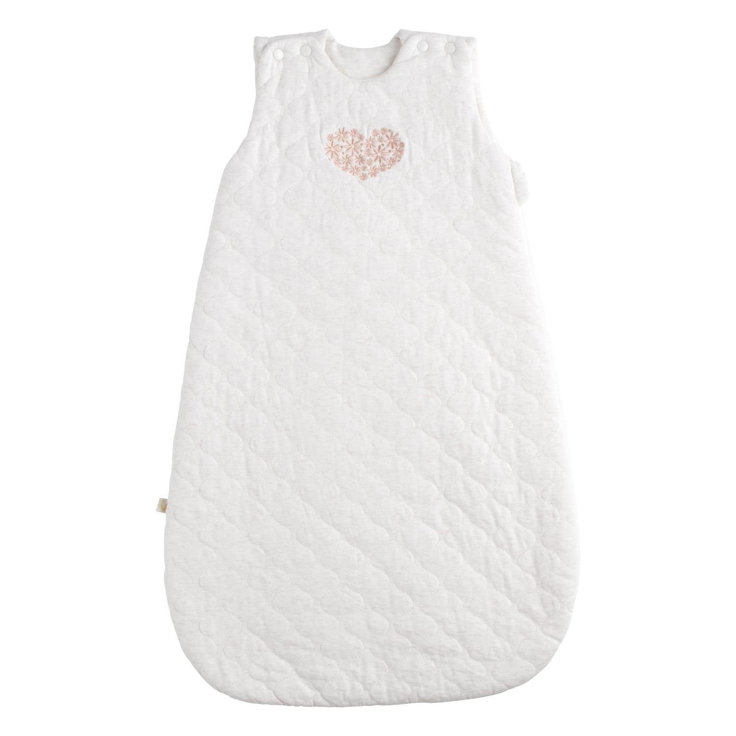 Gigoteuse Ouatinée Petit Coeur BEIGE Sauthon
