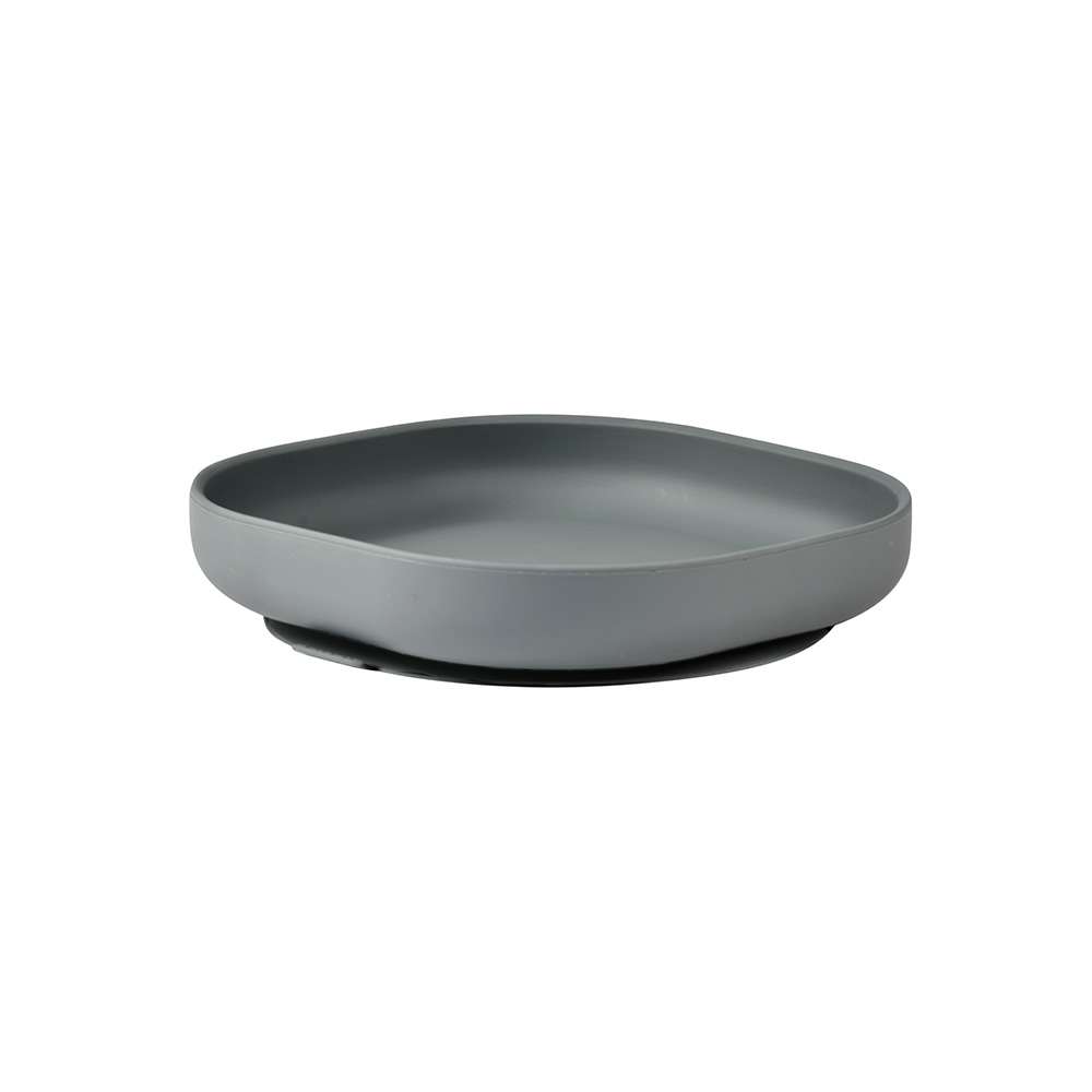 Beaba - Assiette silicone ventouse BLEU Béaba