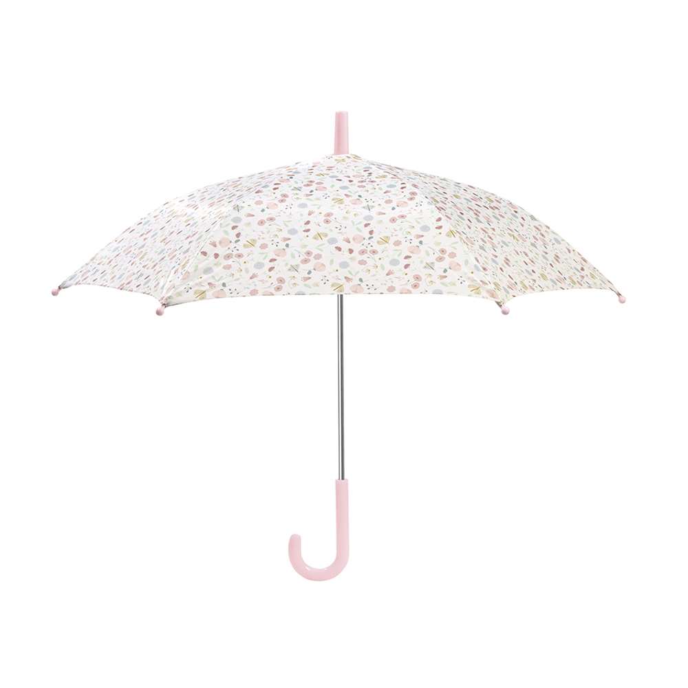 LITTLE DUTCH - Parapluie Flowers & Butterflies ROSE Little Dutch