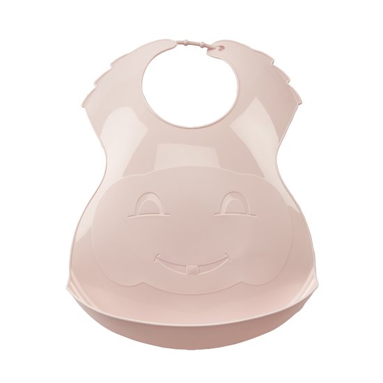 Thermobaby Bavoir semi-rigide Rose Poudré 