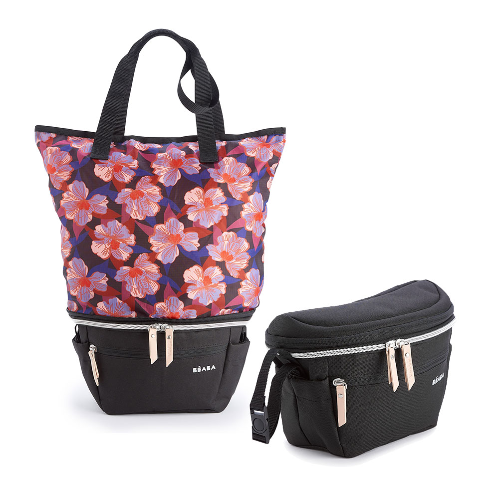 Sac shopping pop-up Biarritz NOIR Béaba