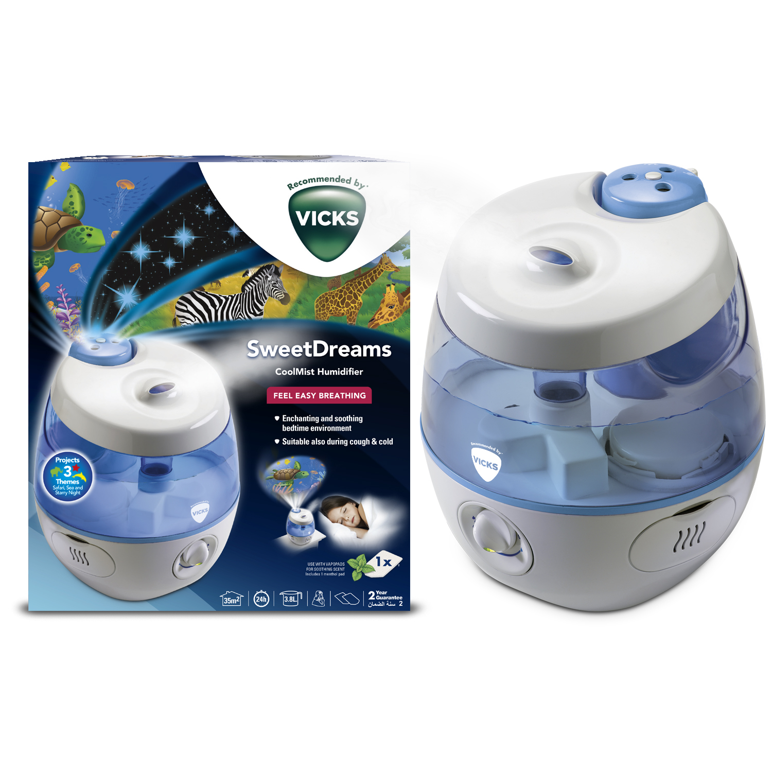 Acheter Vicks SweetDreams humidificateur à brume fraîche