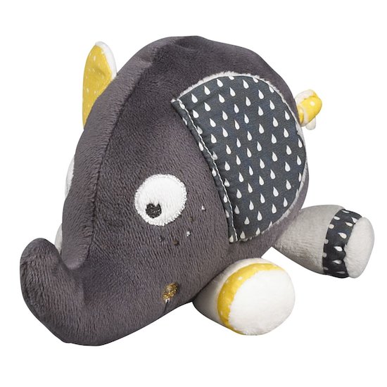 Sauthon Peluche Babyfan Gris Foncé Petit