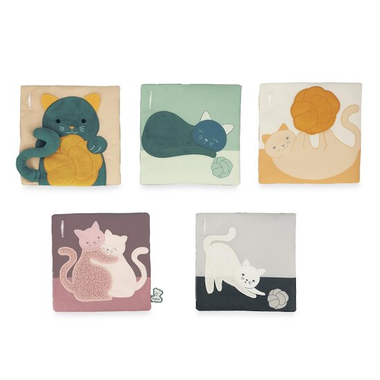 Kaloo Mes Cartes d'éveil Sensoriel Multicolore  Kaloo Mes Cartes d'éveil Sensoriel Multicolore