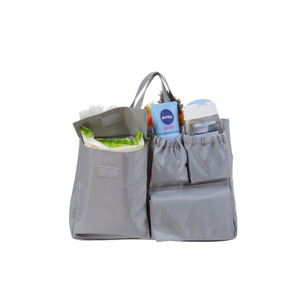 Pochettes d'organisation de sac à langer, organisateur de couches durable  décoloration imperméable lavable en machine pour le stockage des couches :  : Bébé et Puériculture