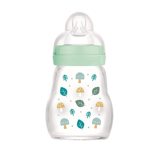 MAM Biberon verre Bleu 170 ml