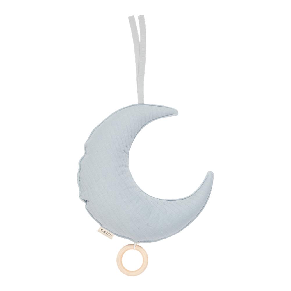 LITTLE DUTCH - Boîte à musique de lune BLEU Little Dutch