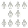 Lot de 10 embouts silicone pour seringues nasales